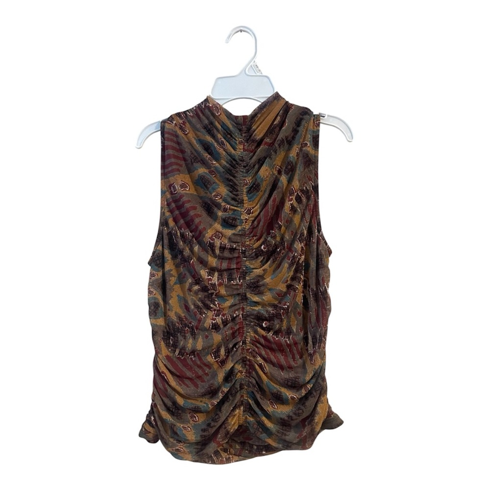 Rachel Zoe Multicolor Sleeveless Blouse